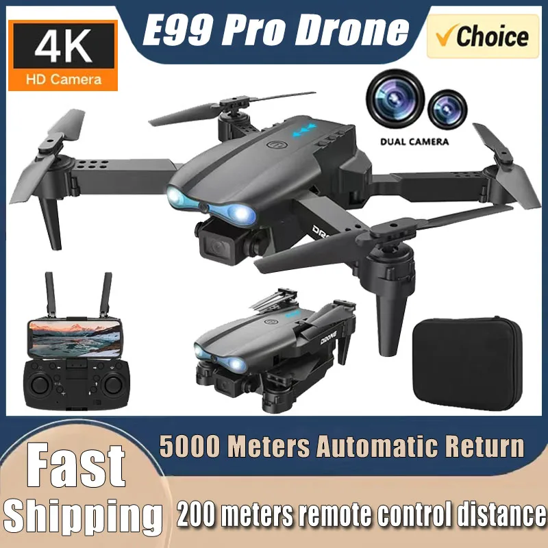 Drone Kf Rc - 신형 E99Pro RC 드론 4K 전문가용
