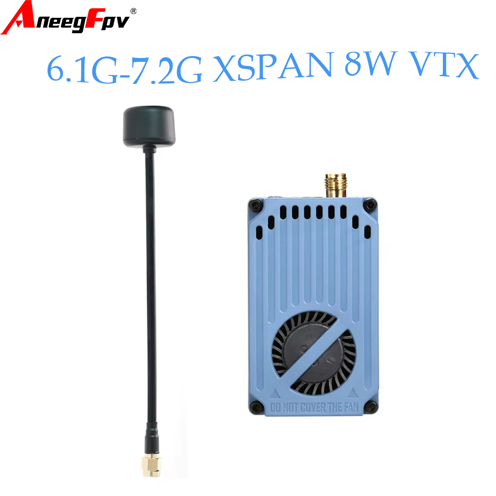 Receiver Rc Drone - RUSHFPV 6.1‑7.2G 8W X61728 VTX 비디오