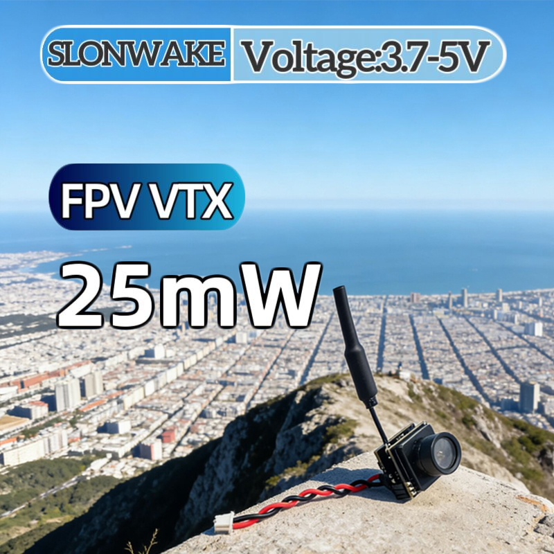 Receiver Rc Drone - SLONWAKE FPV 25mW 전력 시뮬레이션 VTX