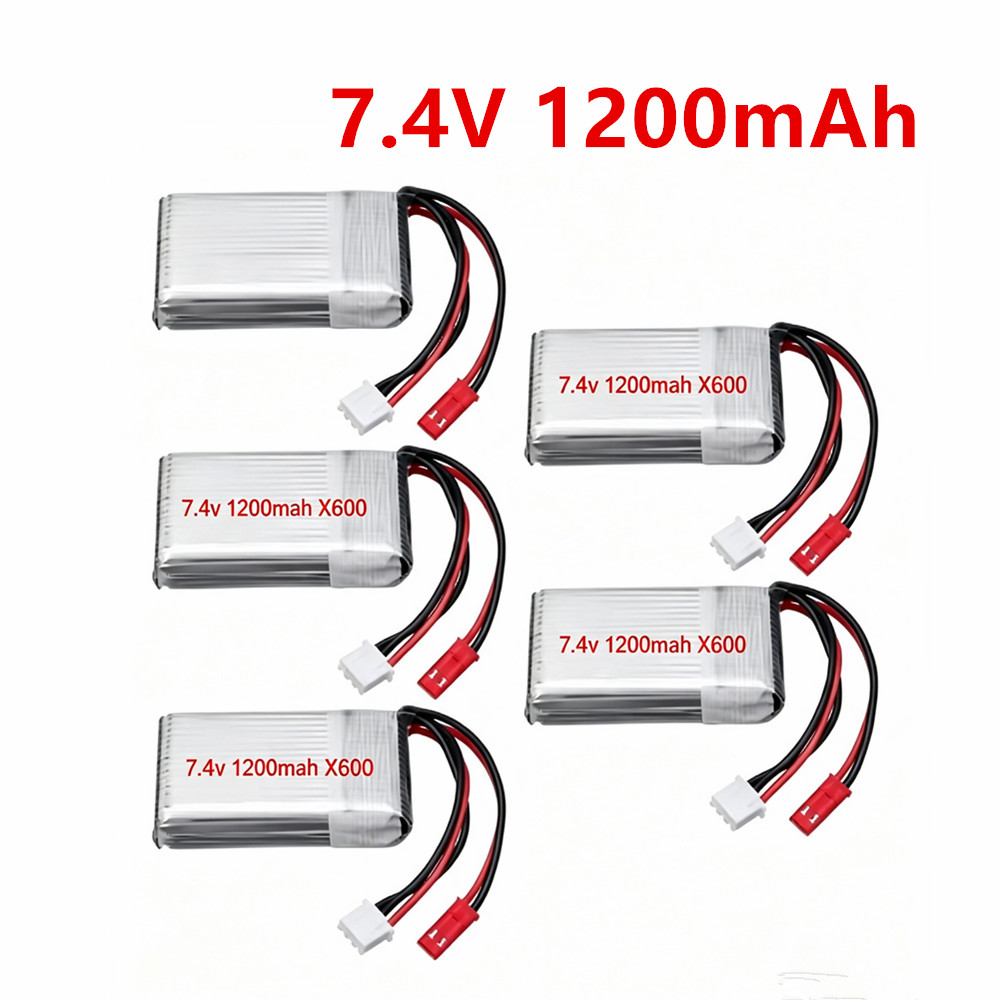 Drone Mjx Rc - 803048 리포 배터리 7.4V 1200mAh 30C