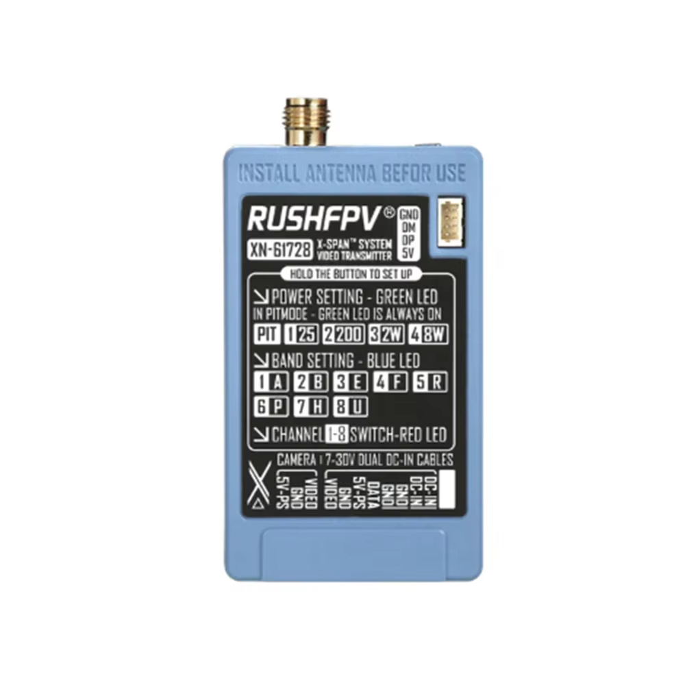 RUSHFPV 6.1‑7.2G 8W X61728 VTX - Receiver Rc Drone 리뷰 및 가격