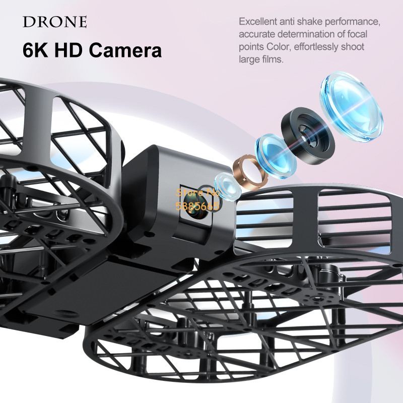 8K HD 카메라 360 °   보호 광학 흐름 위치  - Drone Rc Plegable 리뷰 및 가격