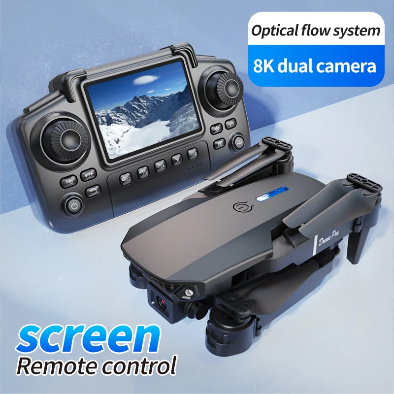 전문가용 E88 PRO 드론, 화면 탑재 8K HD 카 - Rc Drone E88 리뷰 및 가격