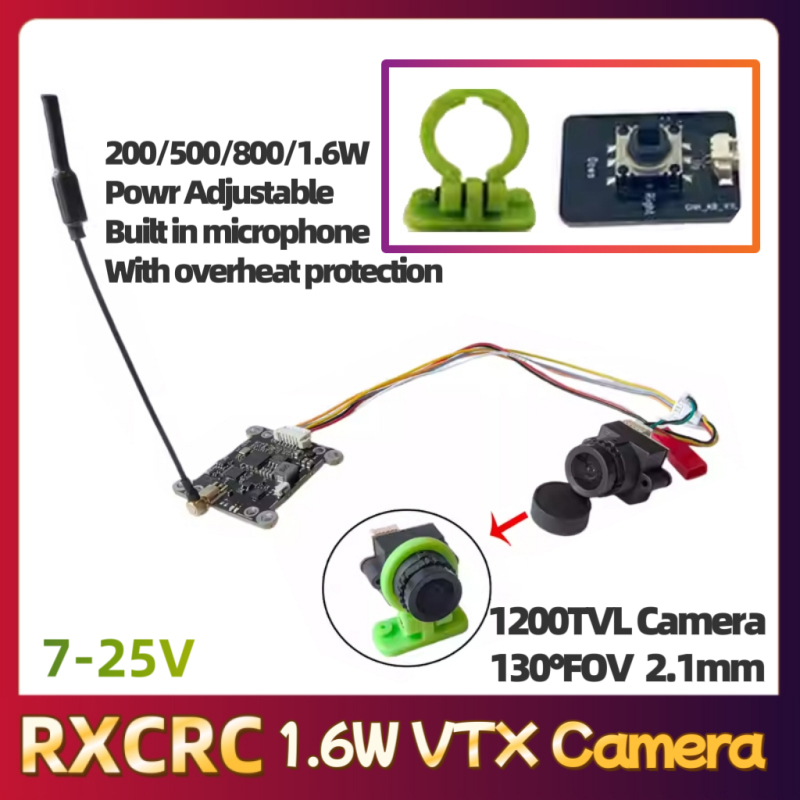RXCRC 5.8G 모듈 48채널 1.6W VTX 더블 - Receiver Rc Drone 리뷰 및 가격