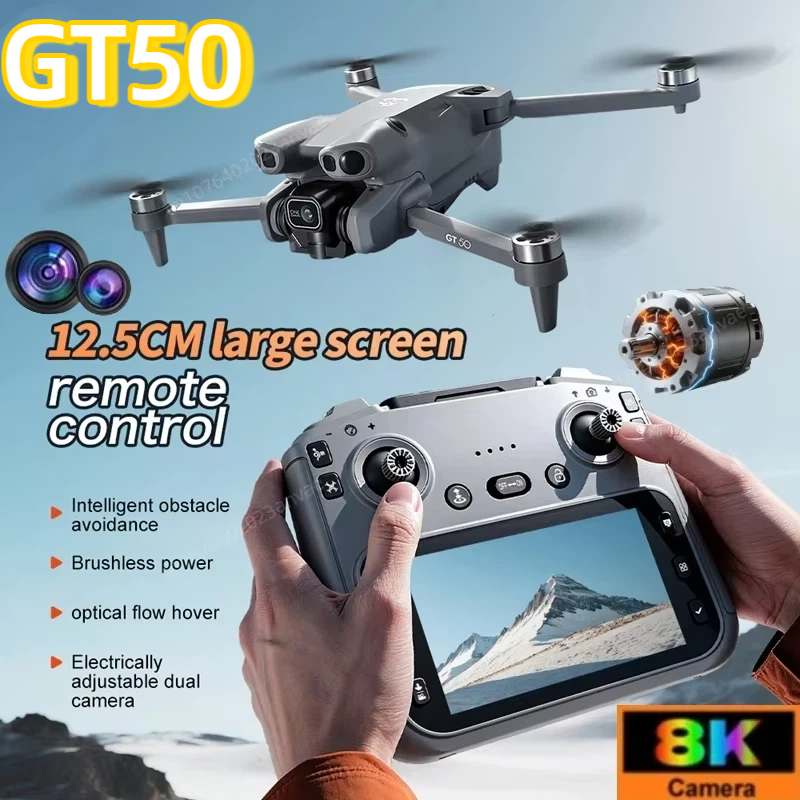 GT50 RC 드론 8K HD 항공 사진 원격 제어 항 - Drone Gps Rc Tt36 리뷰 및 가격
