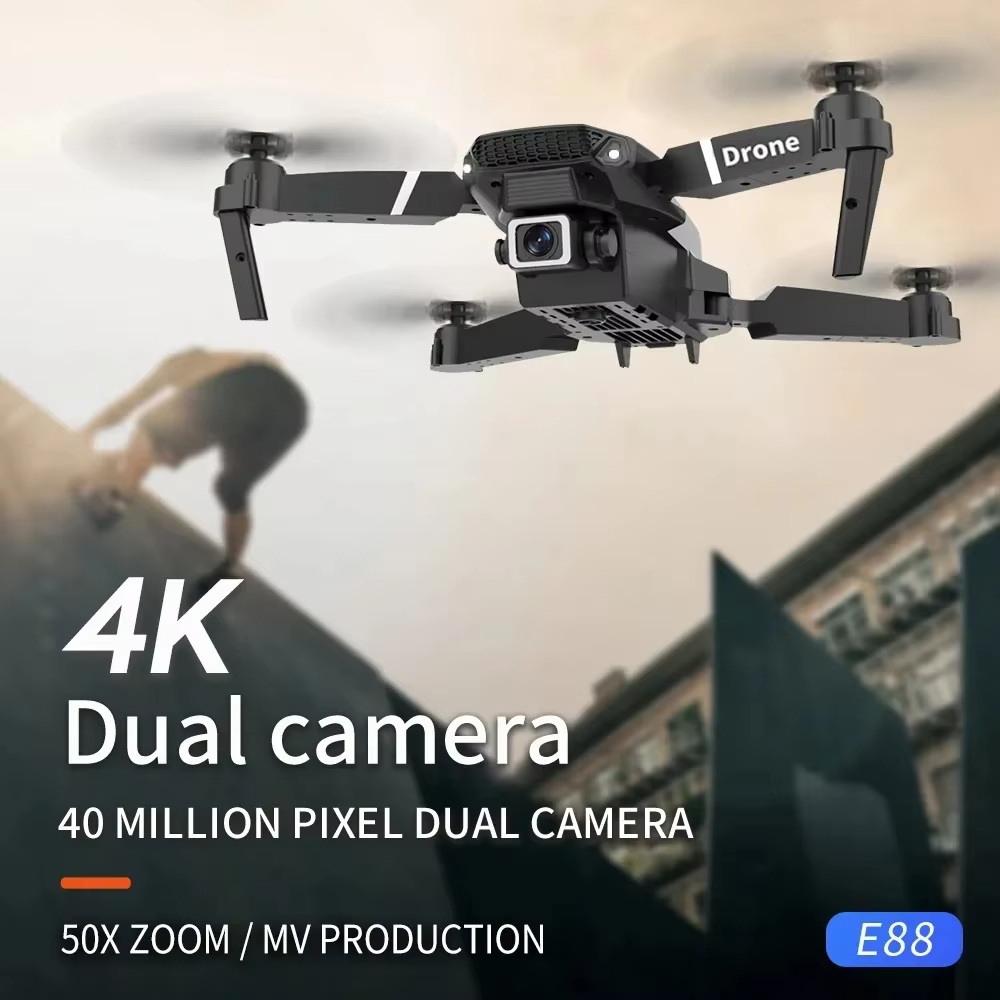 2026 프로페셔널 6K 광각 드론 E88 스크린 접이 - Rc Drone E88 리뷰 및 가격