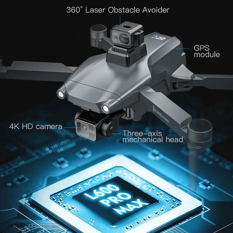 L600 PRO MAX GPS 드론 전문 4K 3축 P - Drone Gps Rc Tt36 리뷰 및 가격