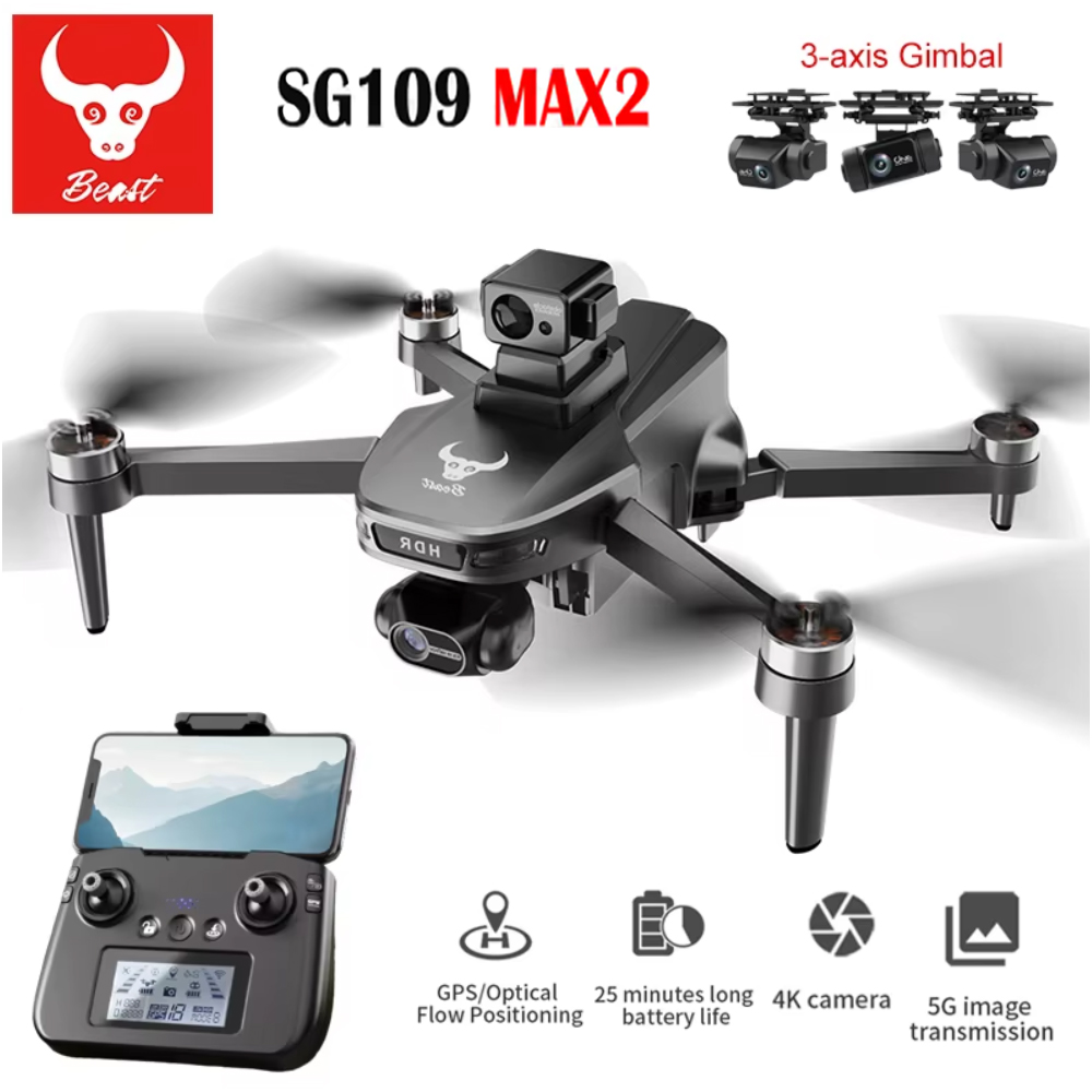 SG109 MAX2 전문 FPV 8K 카메라 드론, 3 - Dron Rc Quadcopter 리뷰 및 가격