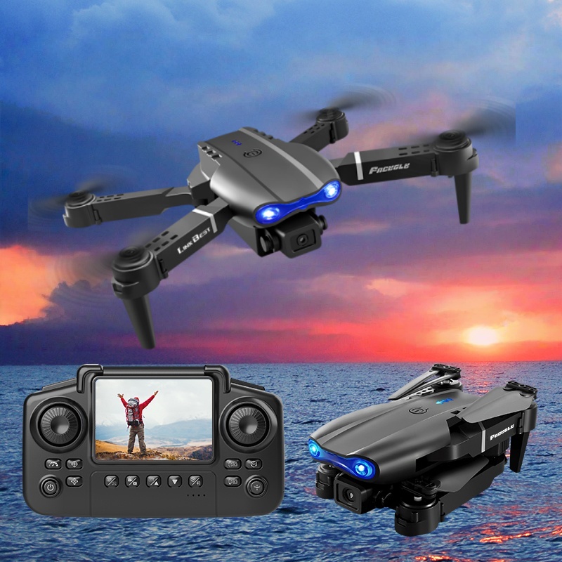페이스글 UAV E99 노바 RC 드론 미니 항공기 접 - Drone Kf Rc 리뷰 및 가격