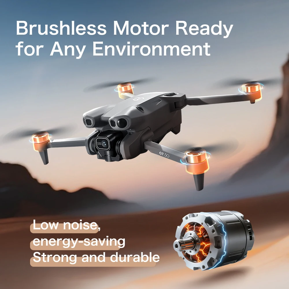 GT50 4K/6K/8K FPV 드론 – 듀얼 HD 카 - Drone Rc Gt50 리뷰 및 가격