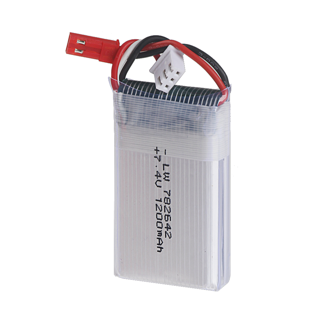 7.4v 1200mah 리포 배터리 JST 플러그 포함 - Drone Mjx Rc 리뷰 및 가격