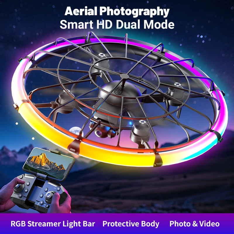 JJRC H145 UFO RC 드론, 듀얼 HD 렌즈, - Drone Rc Plegable 리뷰 및 가격
