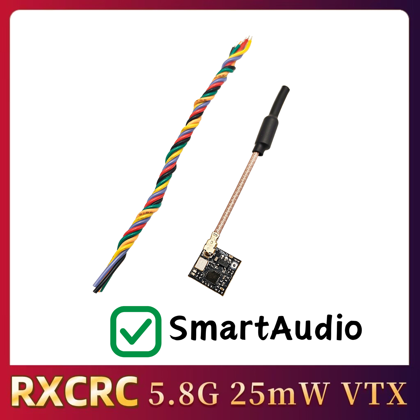 RXCRC 5.8GHz 48채널 FPV 25mW 아날로 - Receiver Rc Drone 리뷰 및 가격
